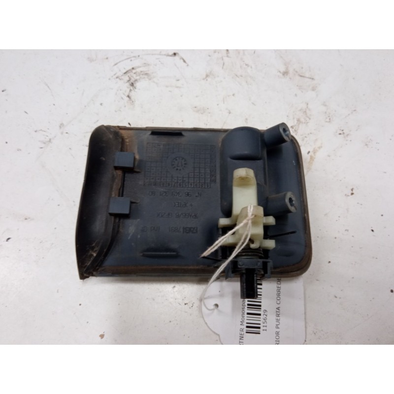 Recambio de maneta exterior puerta corredera derecha para peugeot partner monospace (5_, g_) 2.0 hdi referencia OEM IAM   
