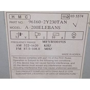 Radio 96160-2Y230TAN 