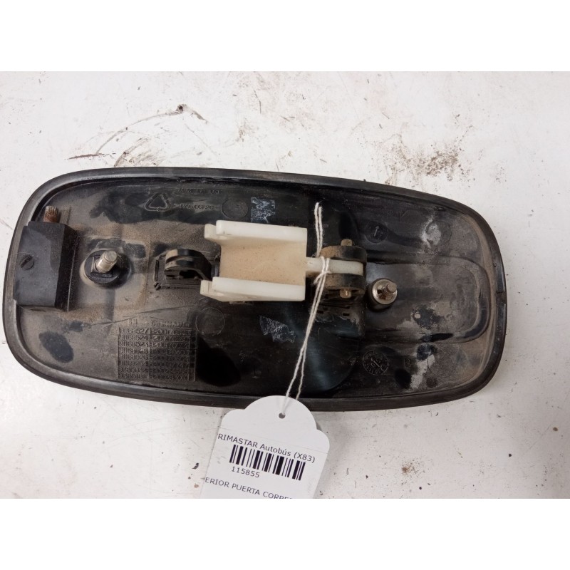 Recambio de maneta exterior puerta corredera derecha para nissan primastar furgoneta (x83) 1.9 dci 100 referencia OEM IAM   