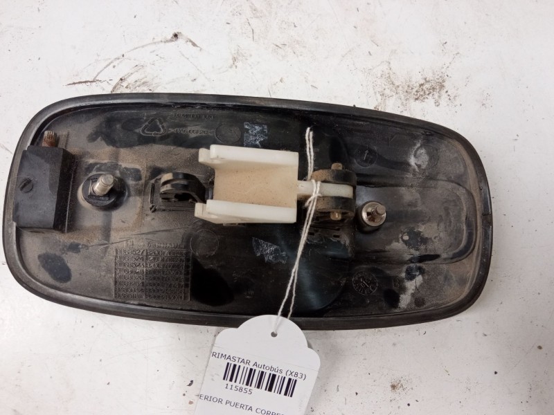 Recambio de maneta exterior puerta corredera derecha para nissan primastar furgoneta (x83) 1.9 dci 100 referencia OEM IAM   