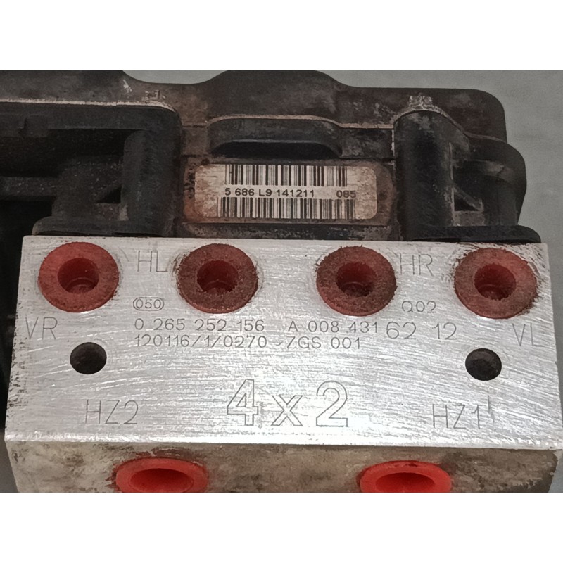 Recambio de abs para mercedes-benz vito / mixto furgoneta (w639) 110 cdi (639.601, 639.603, 639.605) referencia OEM IAM A0084316
