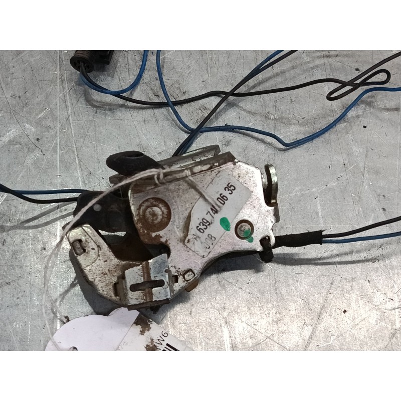 Recambio de cerradura portón inferior izquierda para mercedes-benz vito / mixto furgoneta (w639) 110 cdi (639.601, 639.603, 639.