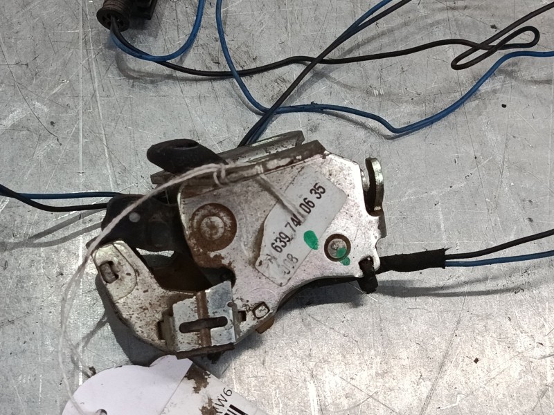 Recambio de cerradura portón inferior izquierda para mercedes-benz vito / mixto furgoneta (w639) 110 cdi (639.601, 639.603, 639.