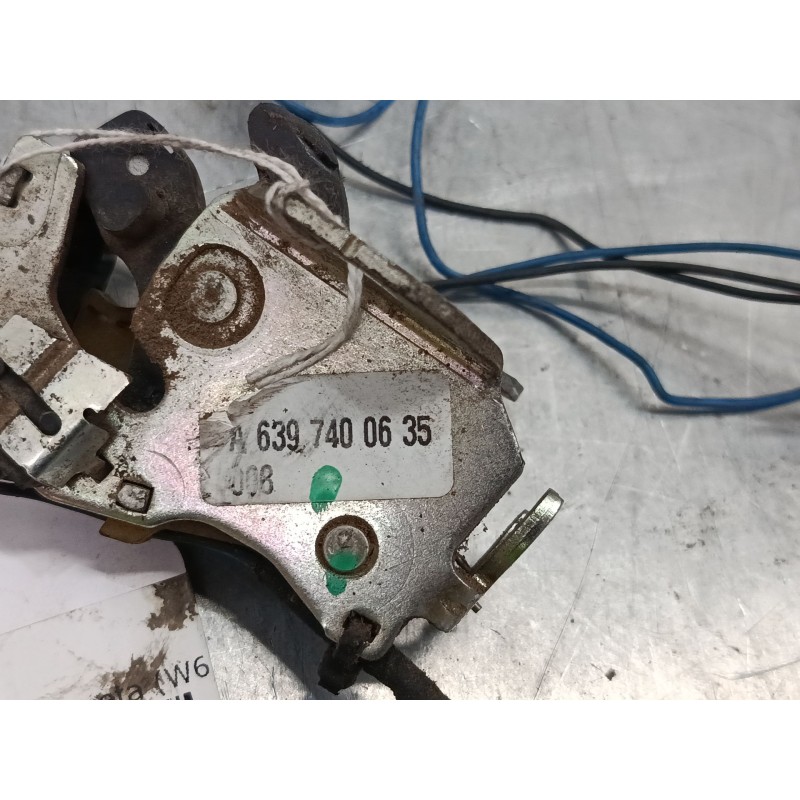 Recambio de cerradura portón inferior izquierda para mercedes-benz vito / mixto furgoneta (w639) 110 cdi (639.601, 639.603, 639.