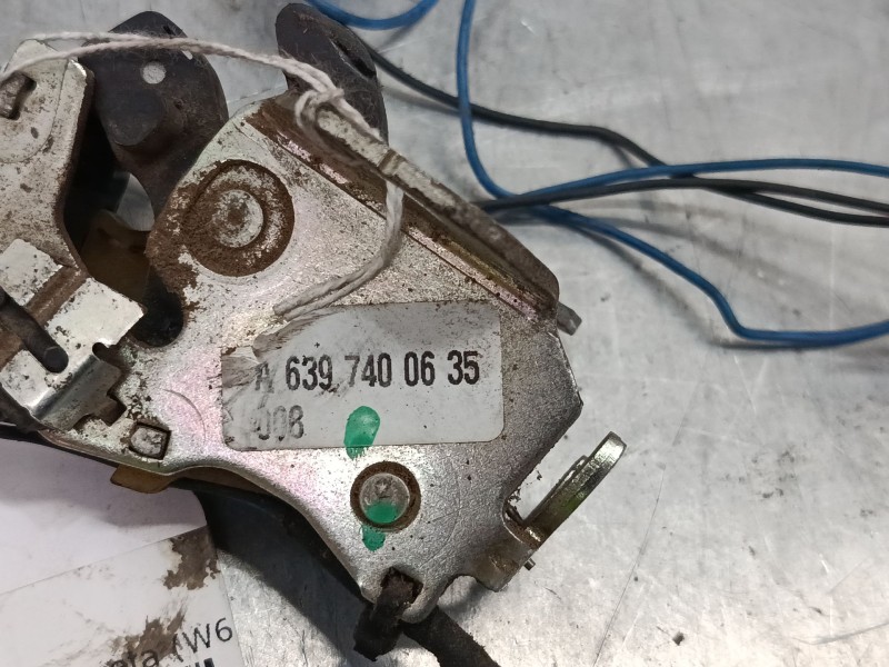Recambio de cerradura portón inferior izquierda para mercedes-benz vito / mixto furgoneta (w639) 110 cdi (639.601, 639.603, 639.