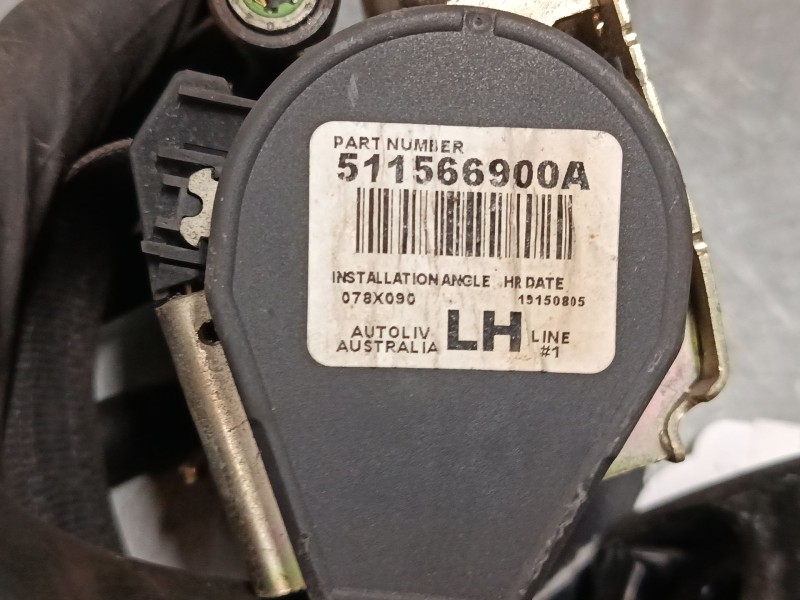 Recambio de cinturon seguridad delantero izquierdo para ssangyong rexton / rexton ii (gab_) 2.7 xdi referencia OEM IAM 511566900