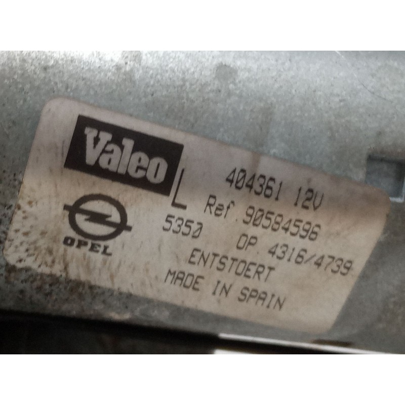 Recambio de motor limpia trasero para opel vectra b (j96) 2.2 i 16v (f19) referencia OEM IAM   