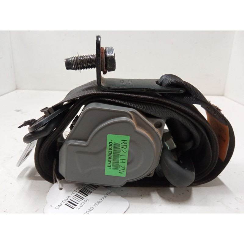 Recambio de cinturon seguridad tercera fila izquierdo para chevrolet captiva (c100, c140) 2.0 d 4wd referencia OEM IAM   