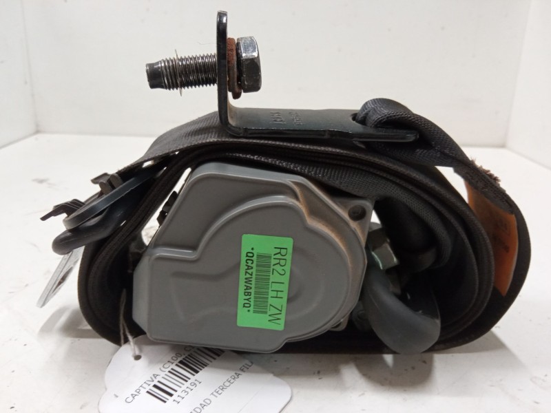 Recambio de cinturon seguridad tercera fila izquierdo para chevrolet captiva (c100, c140) 2.0 d 4wd referencia OEM IAM   