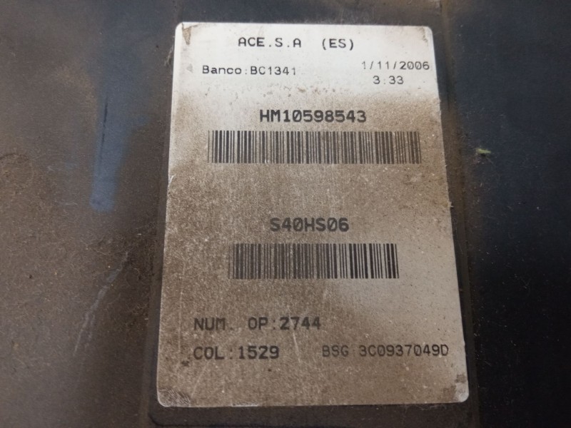 Recambio de bsi para seat leon (1p1) 1.9 tdi referencia OEM IAM 3C0937049D  