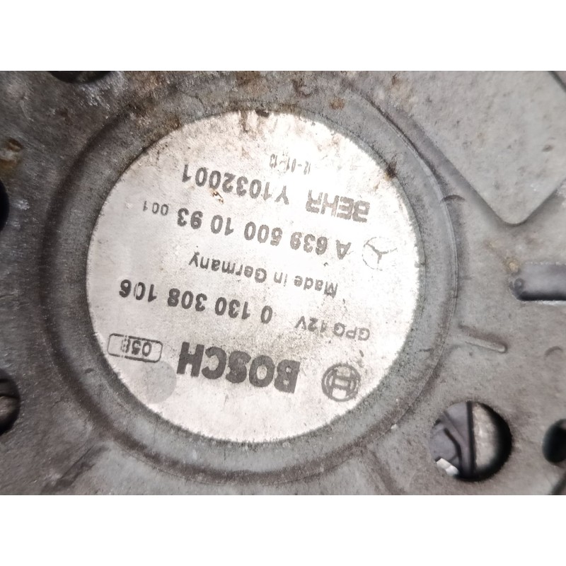 Recambio de electroventilador para mercedes-benz vito / mixto furgoneta (w639) 110 cdi (639.601, 639.603, 639.605) referencia OE