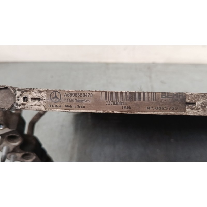 Recambio de radiador a/a /condensador para mercedes-benz vito / mixto furgoneta (w639) 110 cdi (639.601, 639.603, 639.605) refer