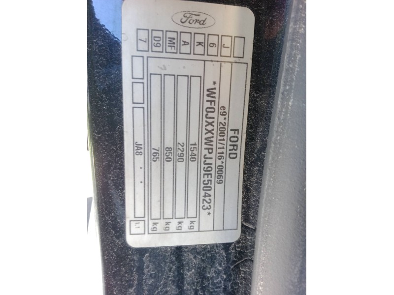 ford fiesta vi (cb1, ccn) del año 2010