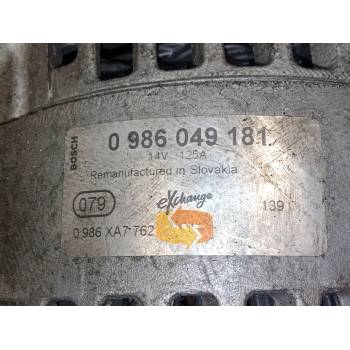 ALTERNADOR 0986049181 