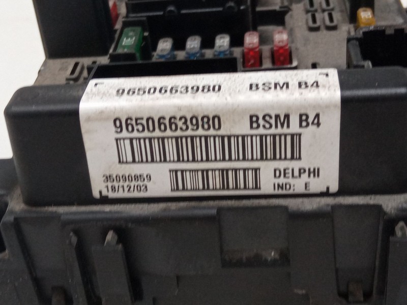 Recambio de bsm para peugeot 307 cc (3b) 2.0 16v referencia OEM IAM 9650663980  