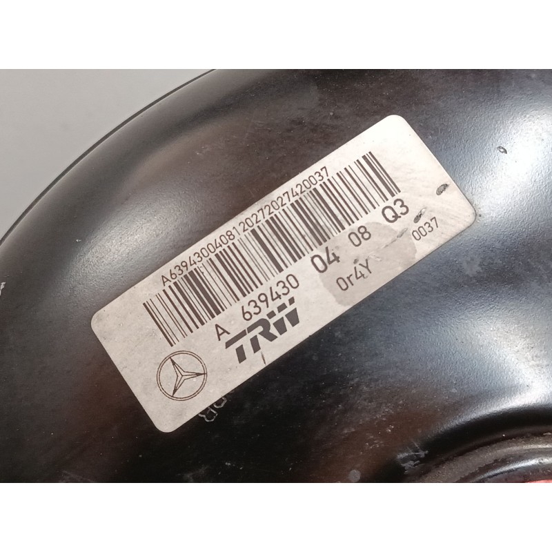 Recambio de servofreno para mercedes-benz vito / mixto furgoneta (w639) 110 cdi (639.601, 639.603, 639.605) referencia OEM IAM A