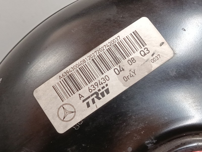 Recambio de servofreno para mercedes-benz vito / mixto furgoneta (w639) 110 cdi (639.601, 639.603, 639.605) referencia OEM IAM A