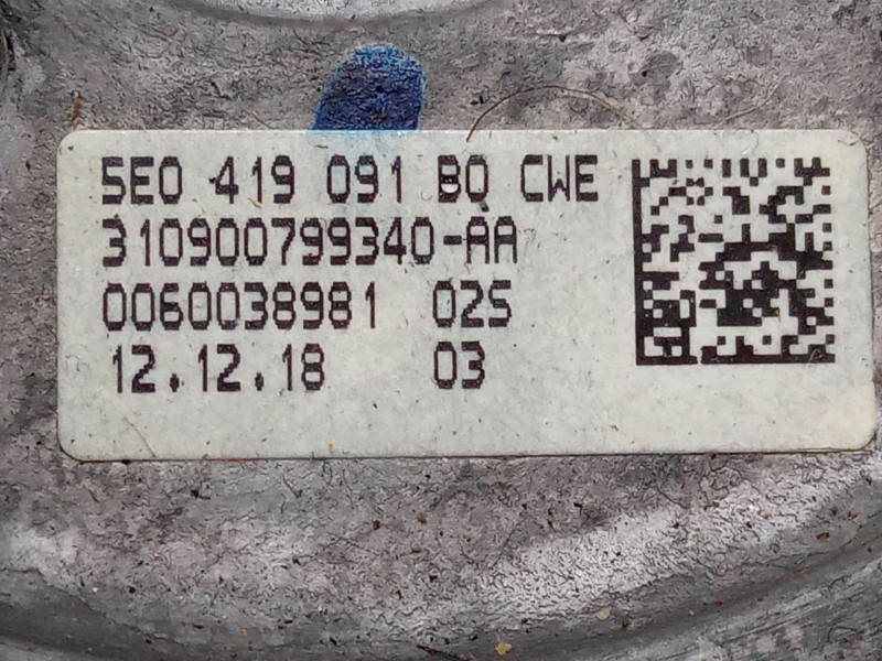 Recambio de volante multifincion para skoda rapid spaceback (nh1) 1.0 tsi referencia OEM IAM 5E0419091  