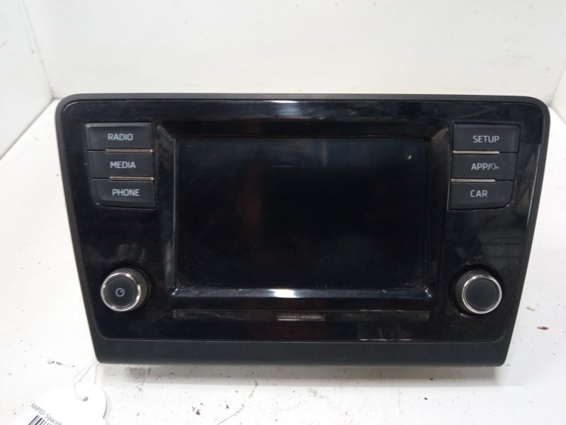 Recambio de pantalla multifuncion para skoda rapid spaceback (nh1) 1.0 tsi referencia OEM IAM 5JA035871D  