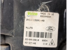 Recambio de faro antiniebla izquierdo para ford fiesta vi (cb1, ccn) 1.25 referencia OEM IAM 2N1115201AB 89204894  2