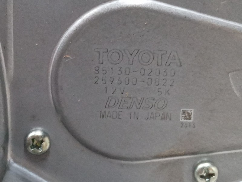 Recambio de motor limpia trasero para toyota auris (_e15_) 1.4 d-4d (nde150_) referencia OEM IAM 8513002030  