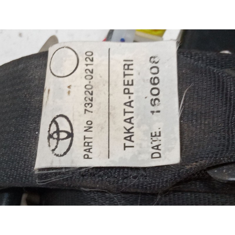 Recambio de cinturon seguridad delantero izquierdo para toyota auris (_e15_) 1.4 d-4d (nde150_) referencia OEM IAM 7322002120  