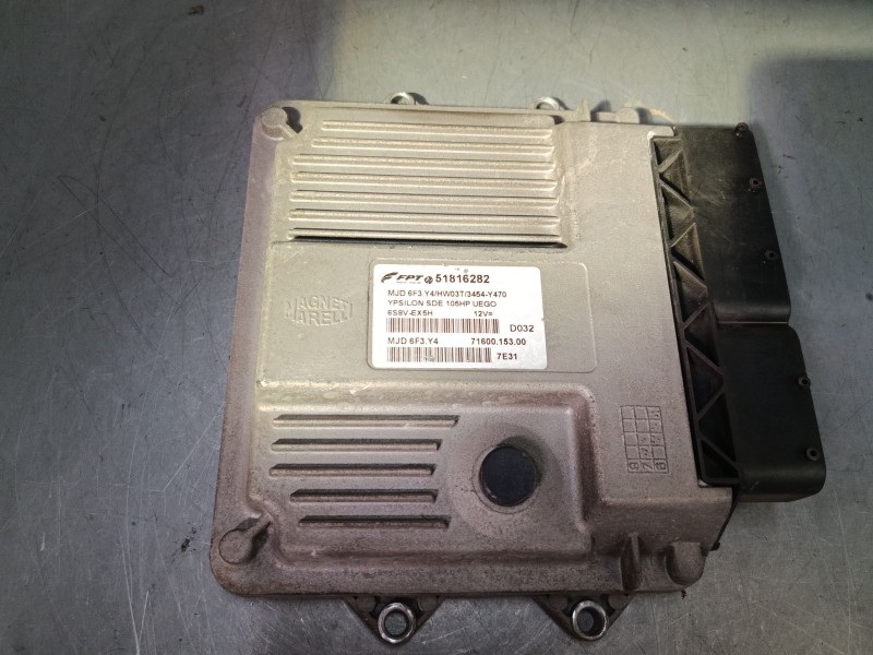 Recambio de centralita motor uce para lancia ypsilon (843_) 1.3 d multijet (843.axh1a, 843.axe1a) referencia OEM IAM 51816282 MJ