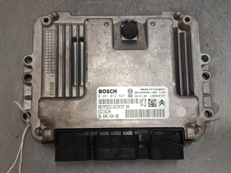Recambio de centralita motor uce para citroën c3 i (fc_, fn_) 1.4 hdi referencia OEM IAM 9664843480 9657699480 0281012523