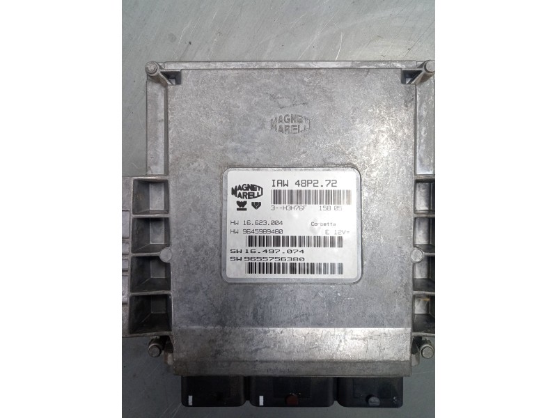 Recambio de centralita motor uce para citroën c3 i (fc_, fn_) 1.1 i referencia OEM IAM 9645989480 9655756380 IAW 48P2.72