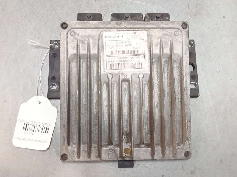 Recambio de centralita motor uce para renault clio iii (br0/1, cr0/1) 1.5 dci (c/br0g, c/br1g) referencia OEM IAM 8200399038 820