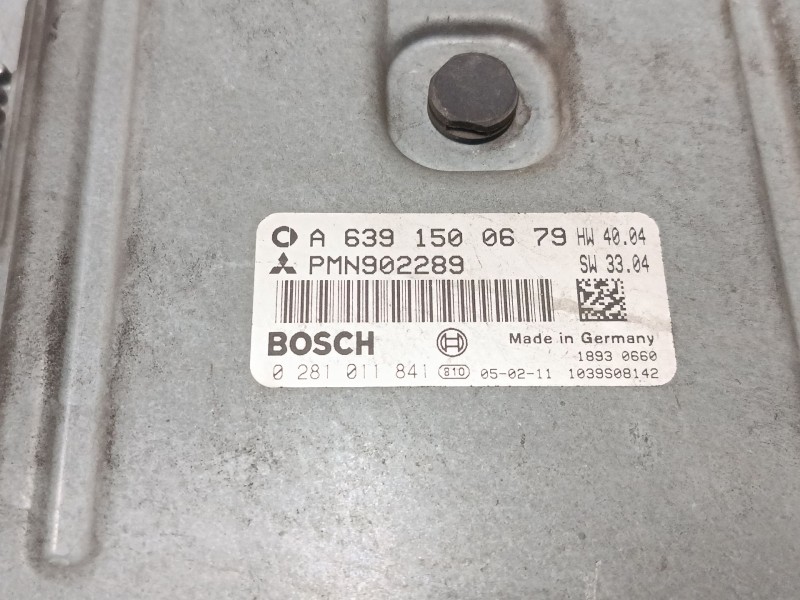 Recambio de centralita motor uce para smart forfour (454) 1.5 cdi (454.001) referencia OEM IAM A6391500679 0281011841 PMN902289