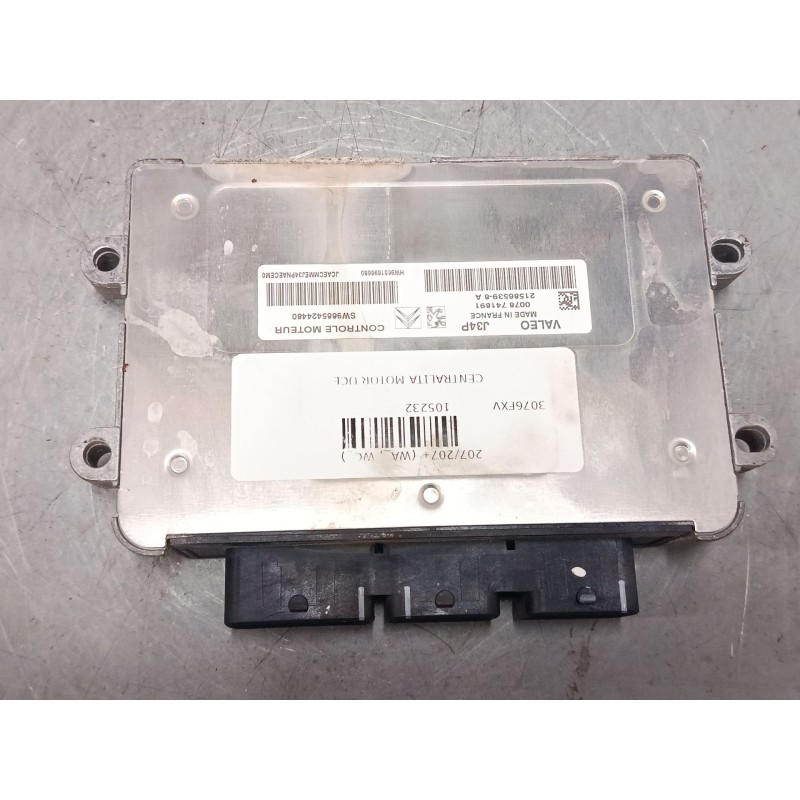 Recambio de centralita motor uce para peugeot 207/207+ (wa_, wc_) 1.4 referencia OEM IAM 9665424480 215865398A 9651696680