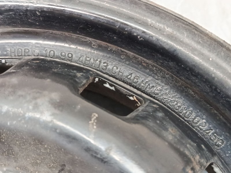 Recambio de llanta chapa 13´´ para hyundai atos (mx) 1.0 i referencia OEM IAM 5291002450  