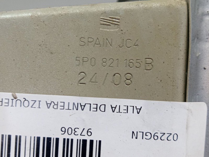 Recambio de aleta delantera izquierda para seat altea (5p1) 1.9 tdi referencia OEM IAM   