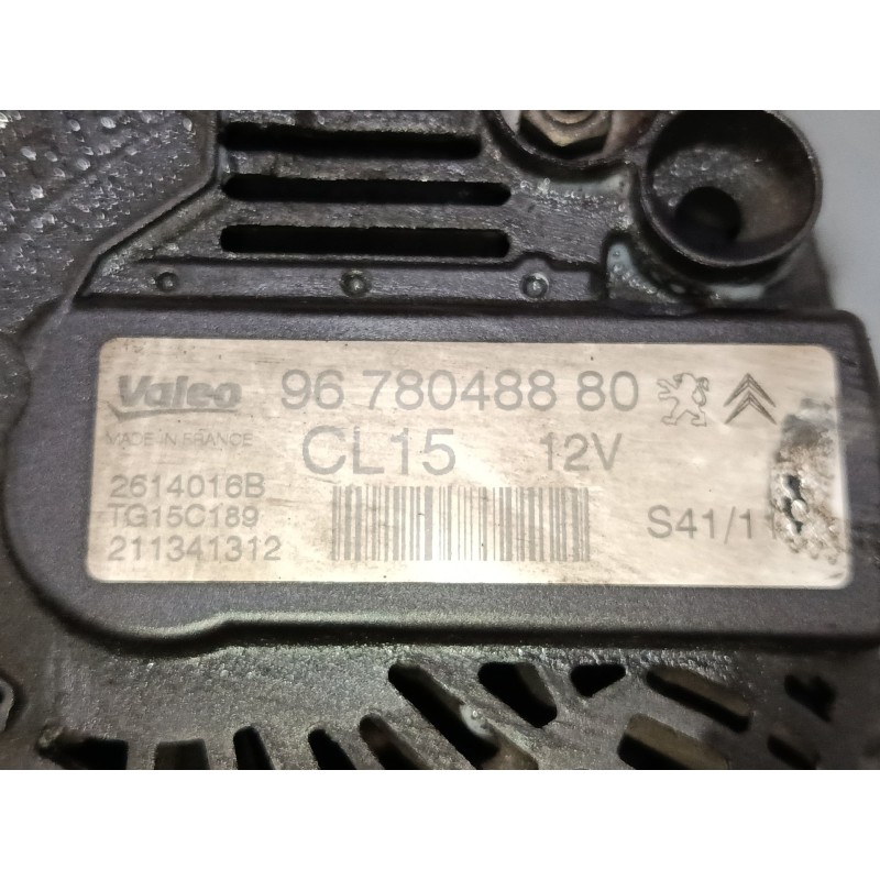 Recambio de alternador para citroën c3 ii (sc_) 1.4 hdi 70 (sc8hzc, sc8hr0, sc8hp4) referencia OEM IAM 9678048880  