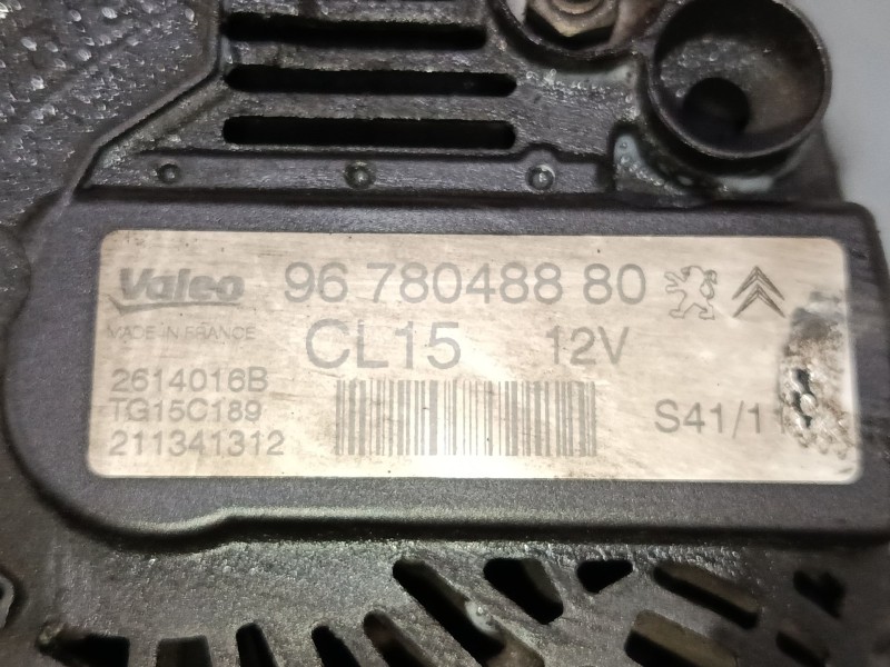 Recambio de alternador para citroën c3 ii (sc_) 1.4 hdi 70 (sc8hzc, sc8hr0, sc8hp4) referencia OEM IAM 9678048880  