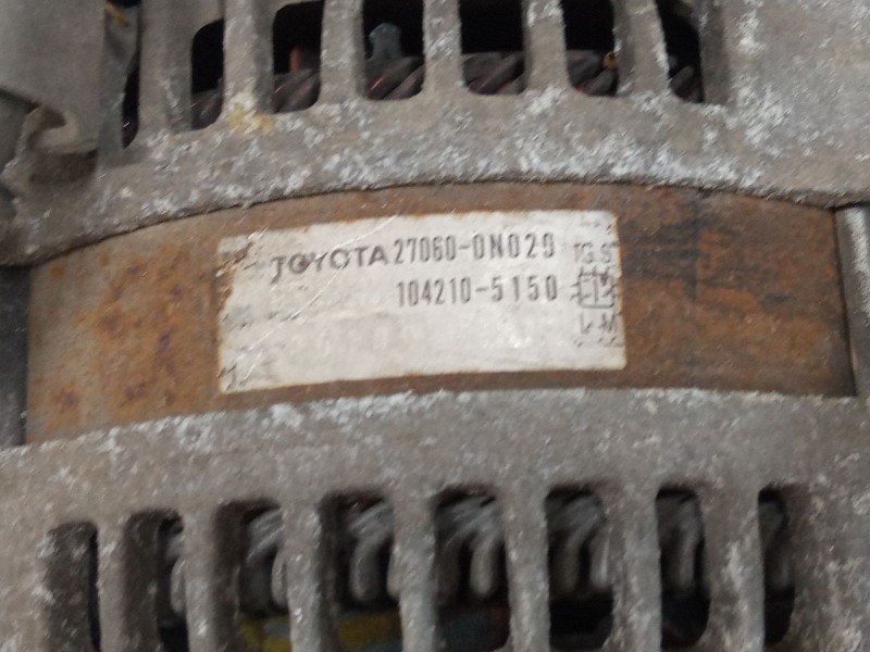 Recambio de alternador para toyota auris (_e15_) 1.4 d-4d (nde150_) referencia OEM IAM 270600N020  