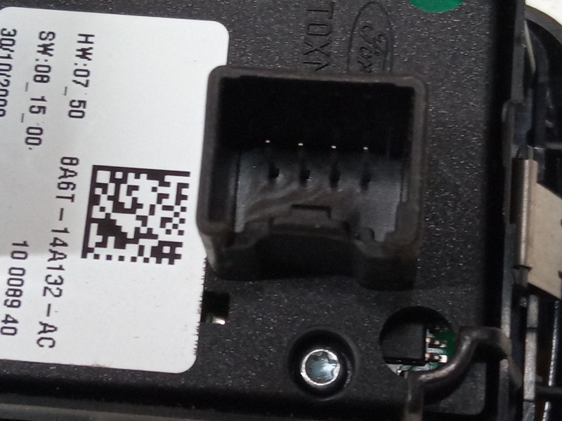 Recambio de mando elevalunas delantero izquierdo para ford fiesta vi (cb1, ccn) 1.4 tdci referencia OEM IAM 8A6T14132AAC  