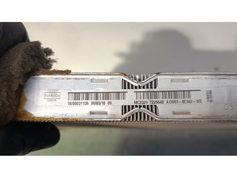 Recambio de radiador agua para ford focus iii turnier 1.0 ecoboost referencia OEM IAM ADV618C342WE T22664B 