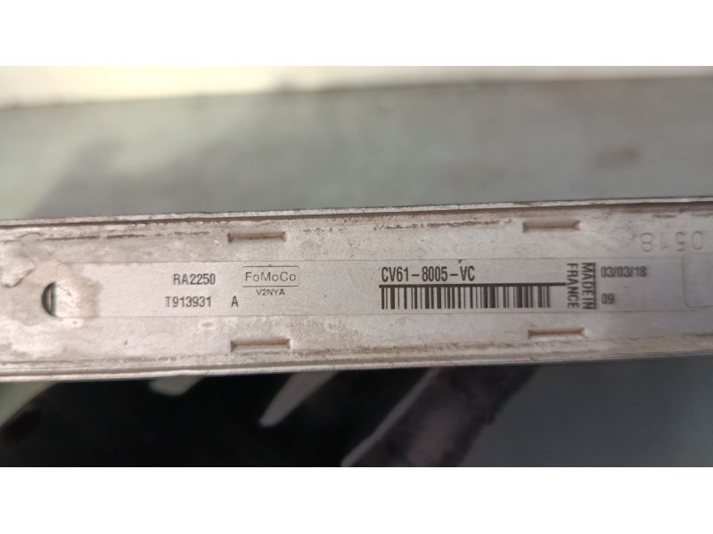 Recambio de radiador agua para ford focus iii turnier 1.0 ecoboost referencia OEM IAM ADV618C342WE T22664B 