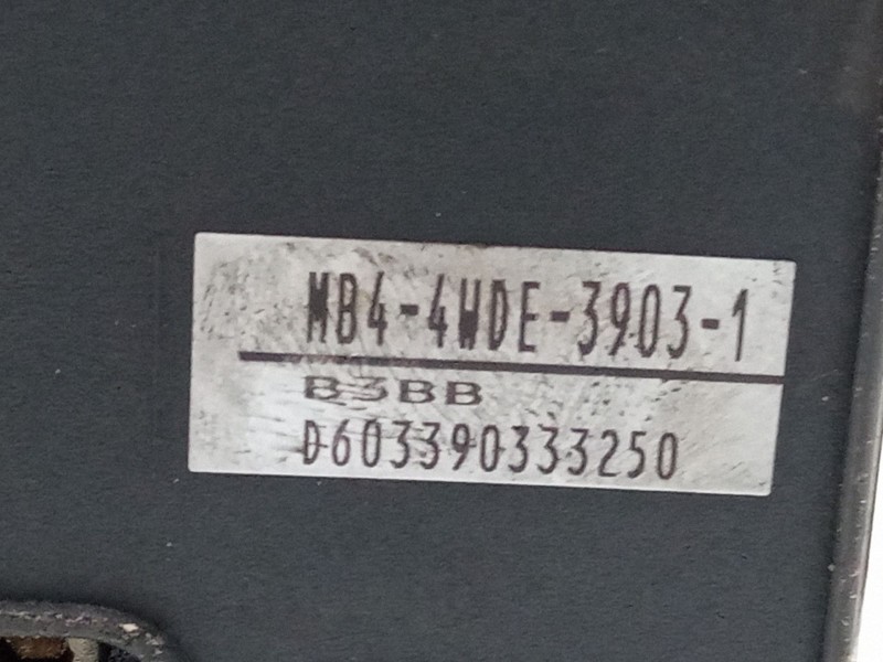 Recambio de abs para mitsubishi outlander i (cu_w) 2.4 4wd (cu5w) referencia OEM IAM MB44WDE39031  