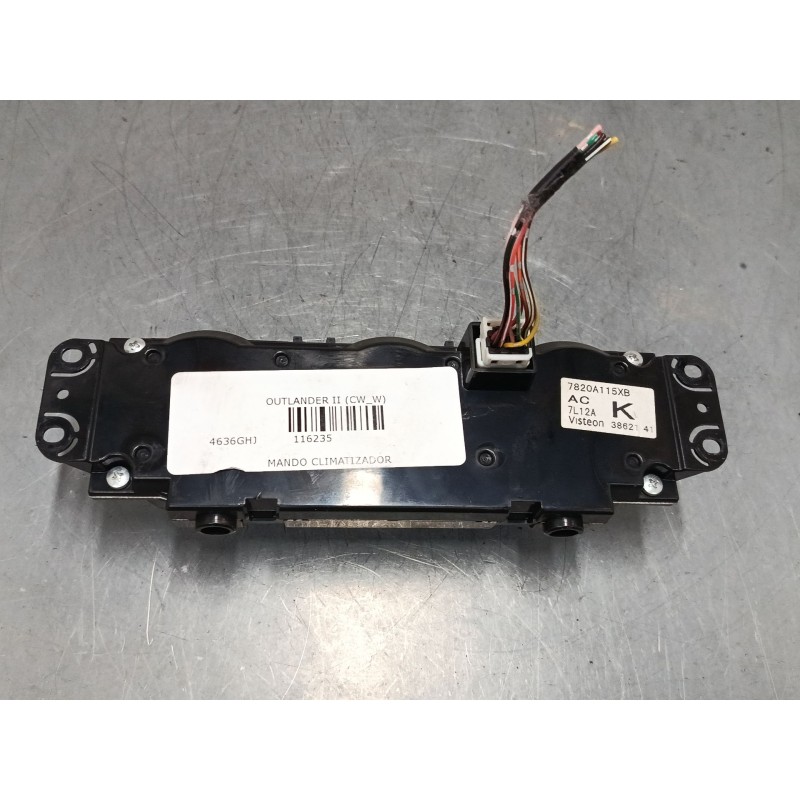 Recambio de mando climatizador para mitsubishi outlander ii (cw_w) 2.0 di-d (cw8w) referencia OEM IAM 7820A115XB  