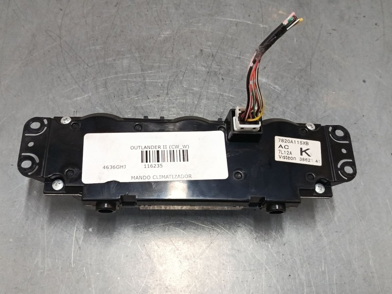 Recambio de mando climatizador para mitsubishi outlander ii (cw_w) 2.0 di-d (cw8w) referencia OEM IAM 7820A115XB  