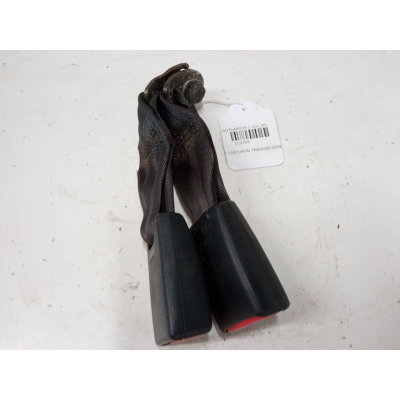 Recambio de anclaje cinturon trasero derecho para mitsubishi outlander i (cu_w) 2.4 4wd (cu5w) referencia OEM IAM   