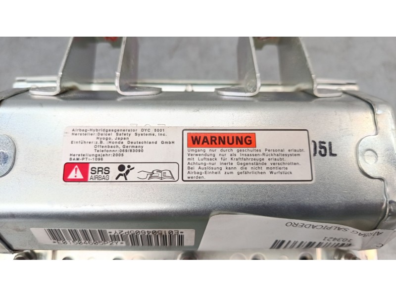 Recambio de airbag salpicadero para honda fr-v (be) 1.7 (be1) referencia OEM IAM E01504605P2Y  