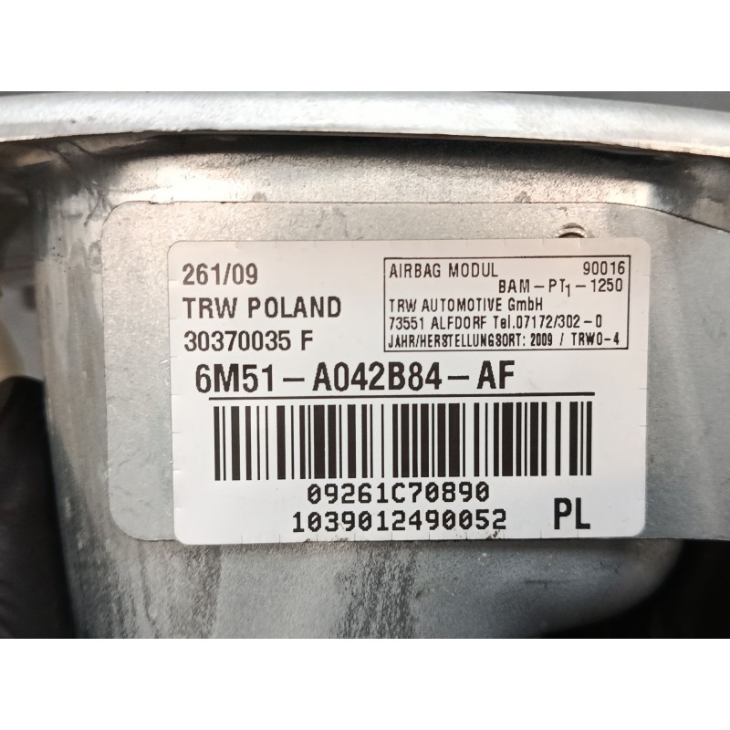 Recambio de airbag salpicadero para ford focus ii (da_, hcp, dp) 1.6 tdci referencia OEM IAM 6M51A042B84AF  