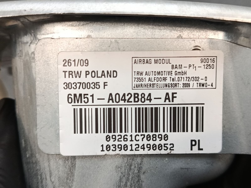 Recambio de airbag salpicadero para ford focus ii (da_, hcp, dp) 1.6 tdci referencia OEM IAM 6M51A042B84AF  