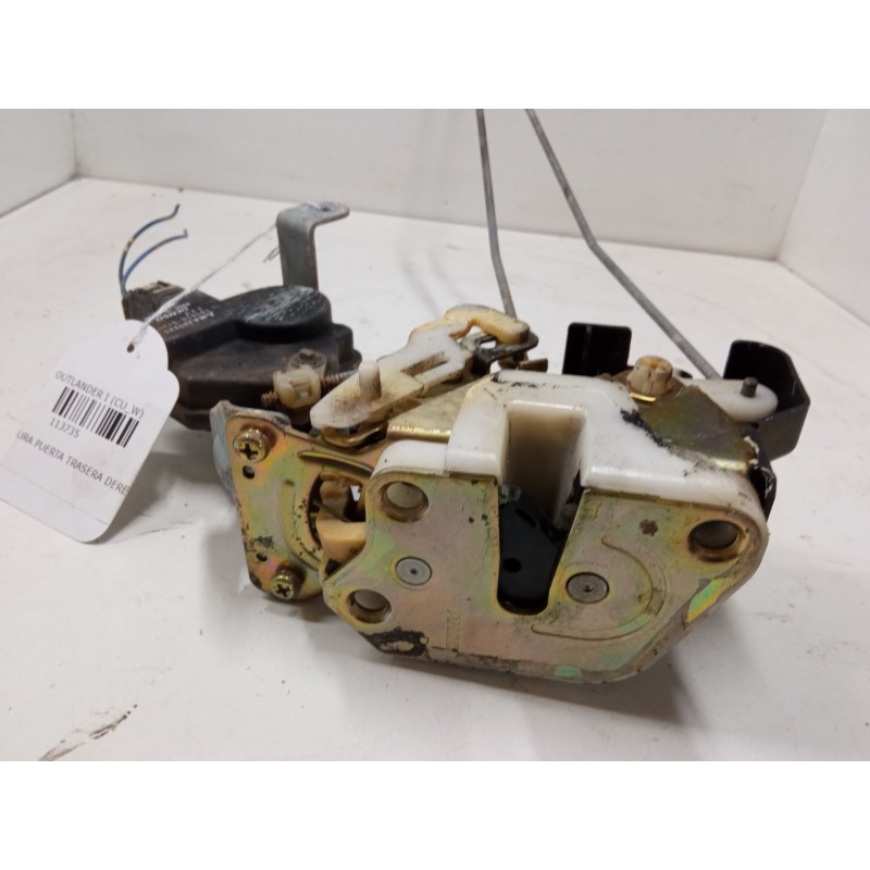 Recambio de cerradura puerta trasera derecha para mitsubishi outlander i (cu_w) 2.4 4wd (cu5w) referencia OEM IAM   