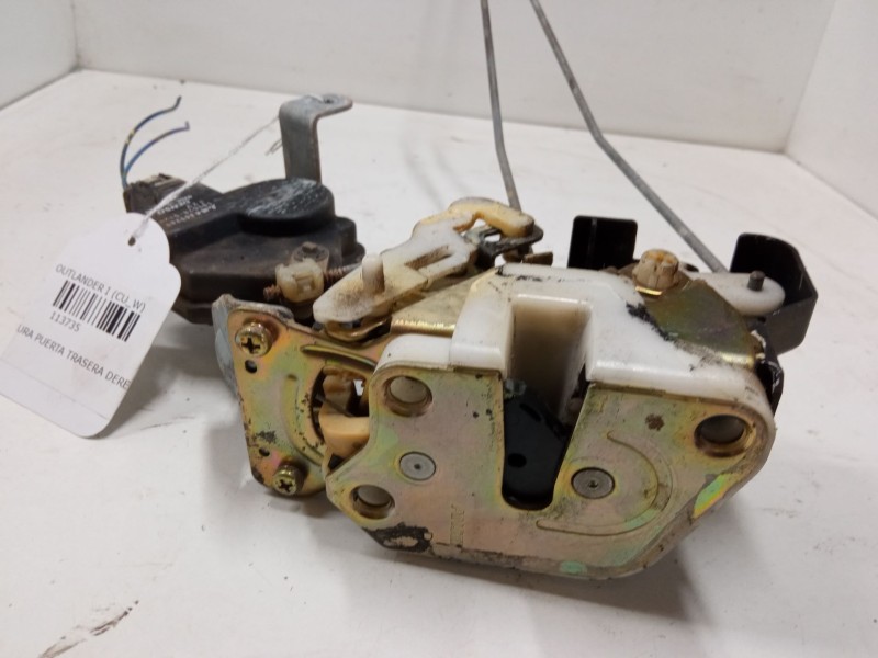 Recambio de cerradura puerta trasera derecha para mitsubishi outlander i (cu_w) 2.4 4wd (cu5w) referencia OEM IAM   