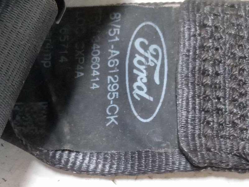 Recambio de cinturon seguridad delantero izquierdo para ford fiesta vi (cb1, ccn) 1.4 tdci referencia OEM IAM 8V51A61295  